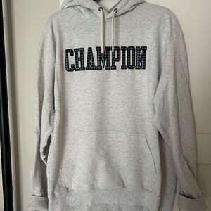 Champion Light Gray Men's Hoodie